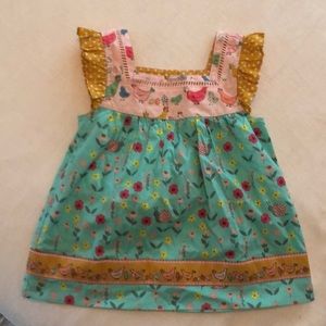 Matilda Jane Chicken Top size 4
